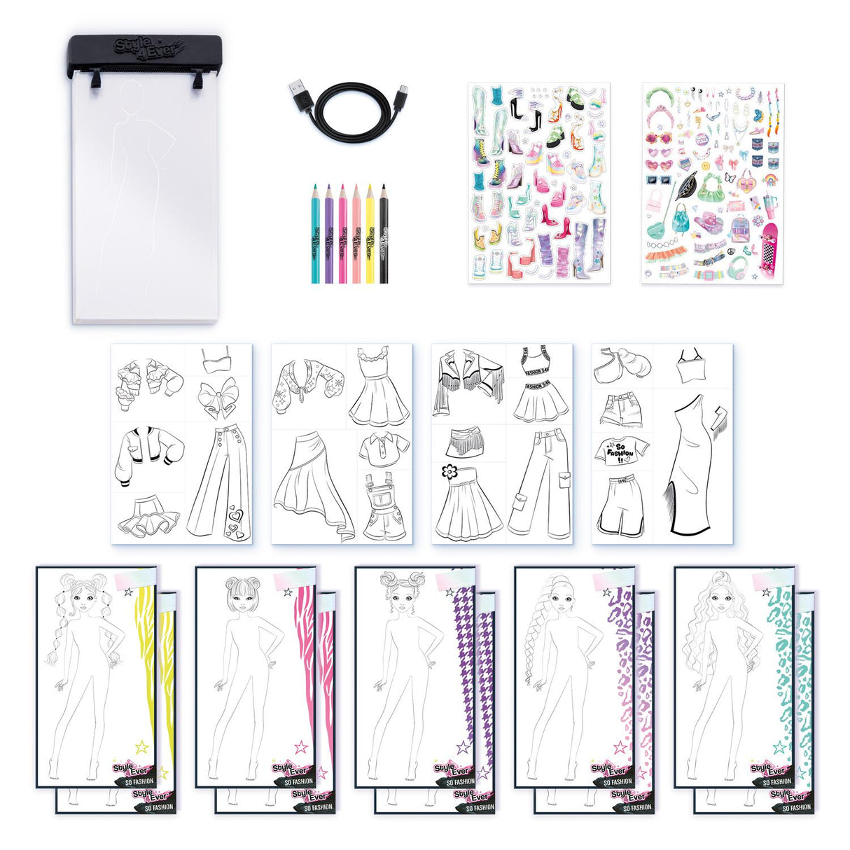 Style 4 Ever Fashion Designer Light Up Pad