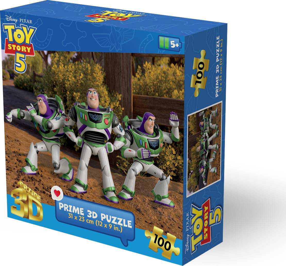 Prime 3D: 100pc 3D Puzzle - Disney Toy Story 5 Buzz