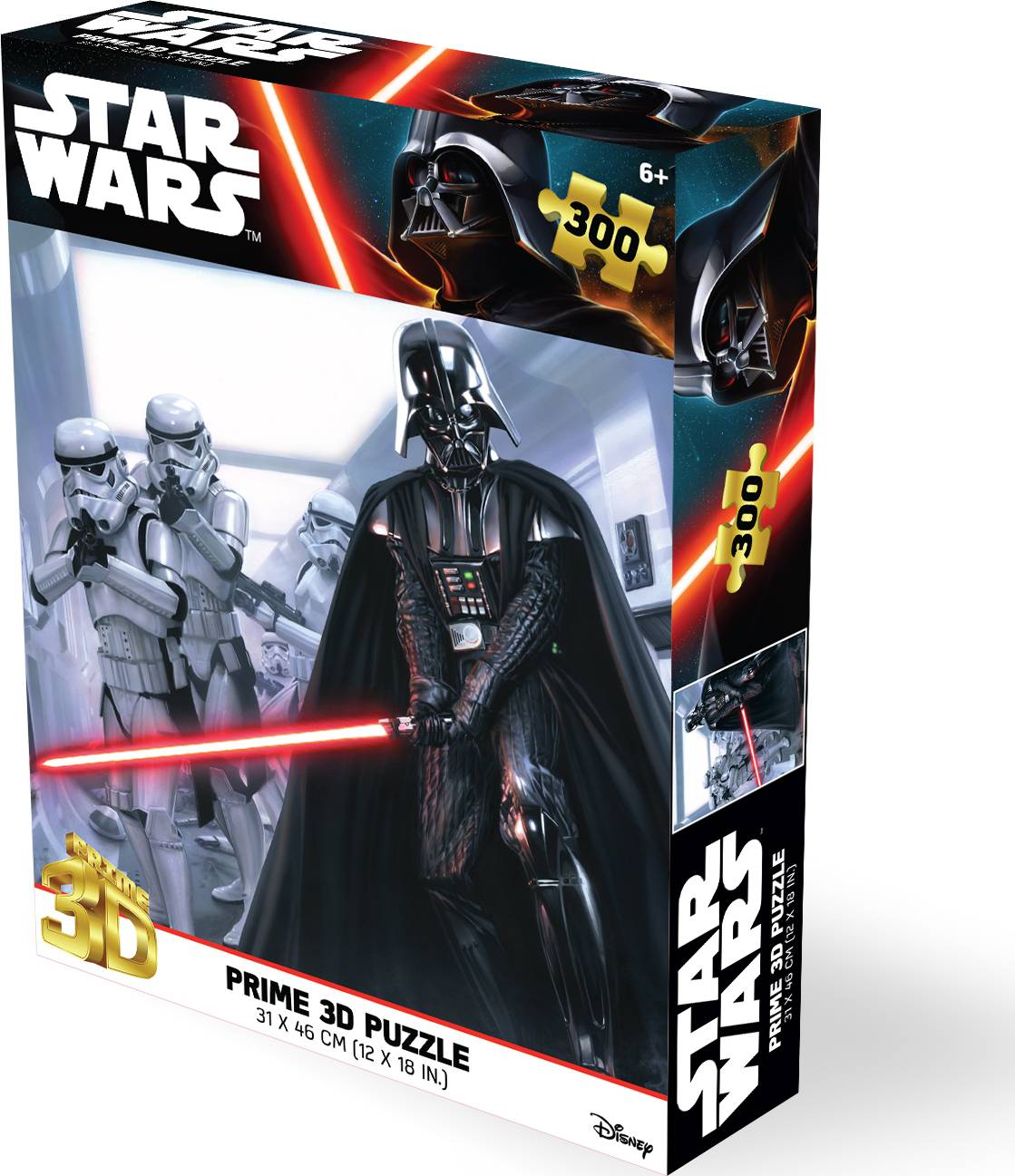 Prime 3D: 300pc 3D Puzzle - George Lucas Star Wars Classic