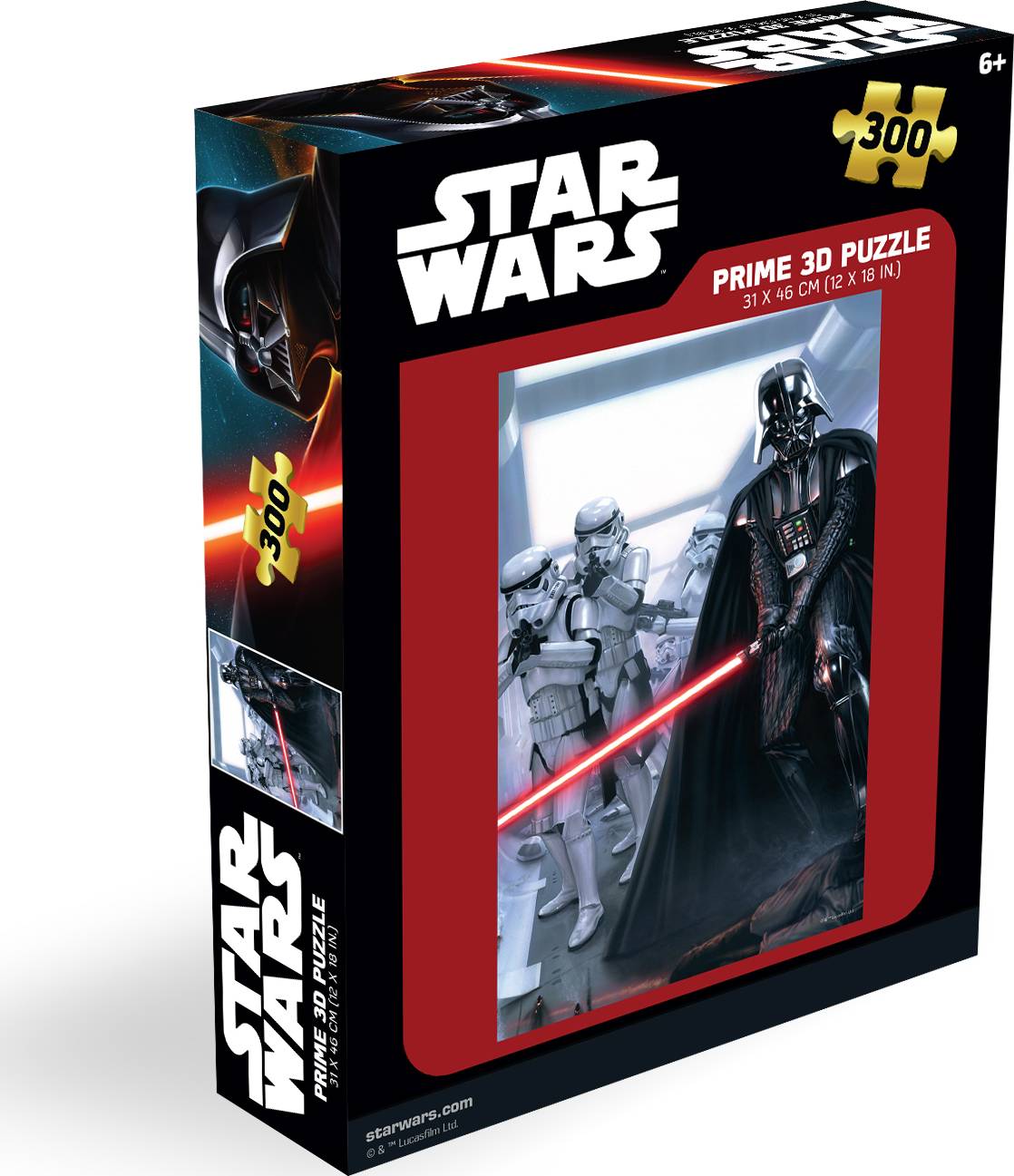 Prime 3D: 300pc 3D Puzzle - George Lucas Star Wars Classic