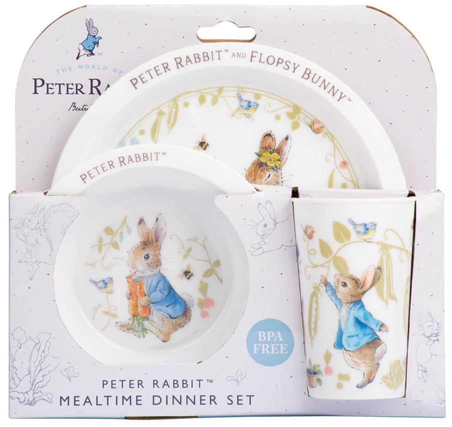 Peter Rabbit Dinner Set (3 Piece Set)