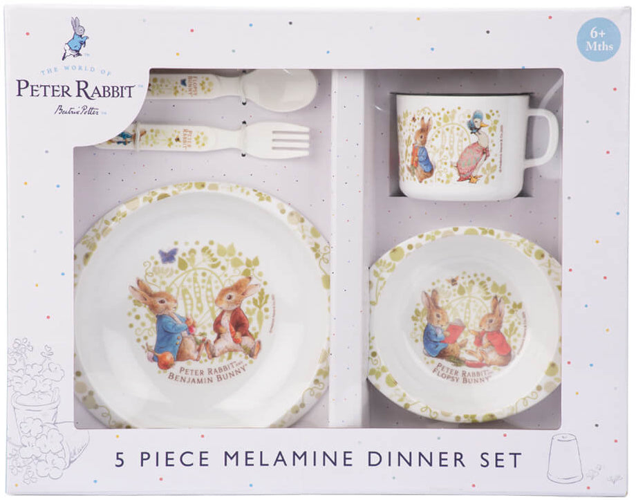 Peter Rabbit 5 Piece Dinner Set