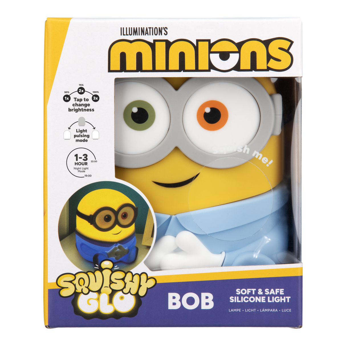 Minions Bob SquishyGlo Light