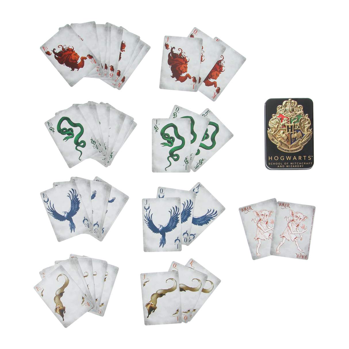 Harry Potter Hogwarts Playing Cards