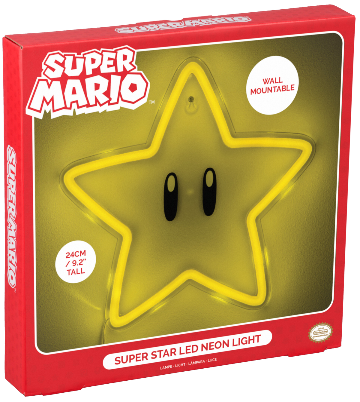 Super Mario Super Star LED Neon Light
