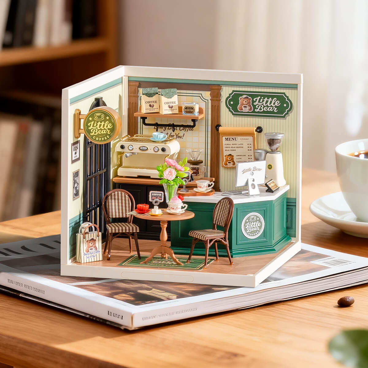 Rolife: Perfect Romance Café - Super Creator Plastic DIY Miniature Puzzle