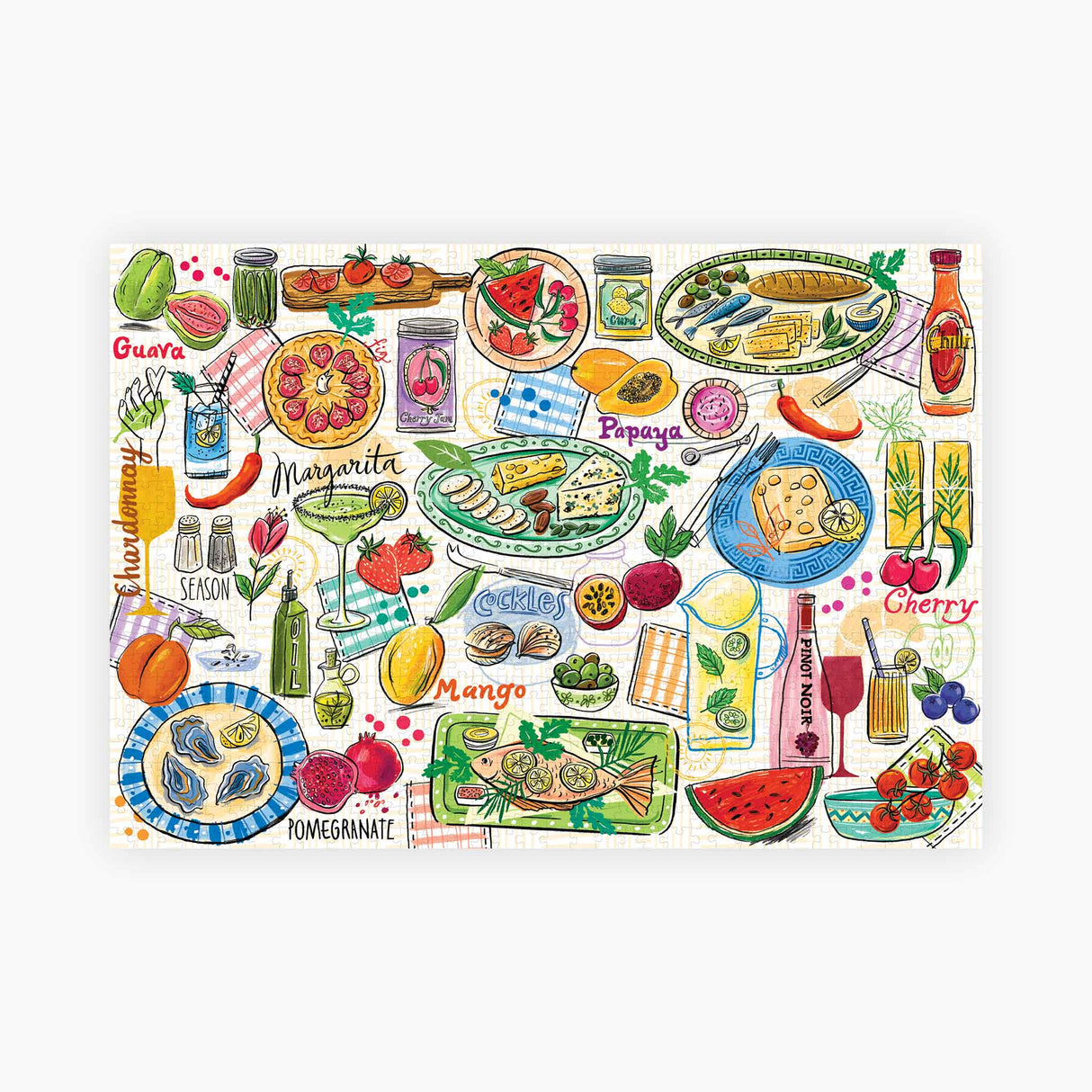 Piece House: Feast & Fizz - 1000 Piece Puzzle
