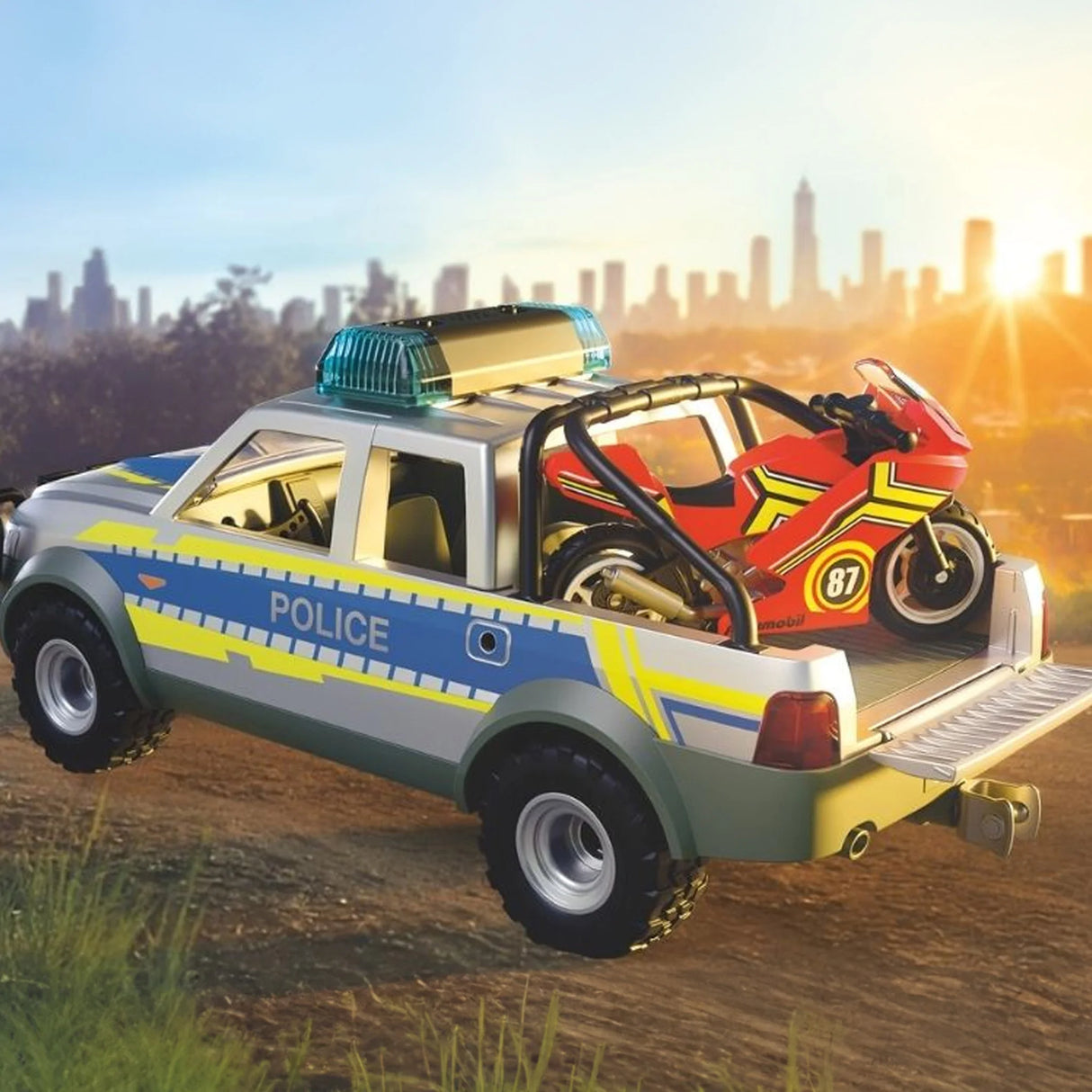 Playmobil: City Action - Police Chase with Pick-Up Truck
