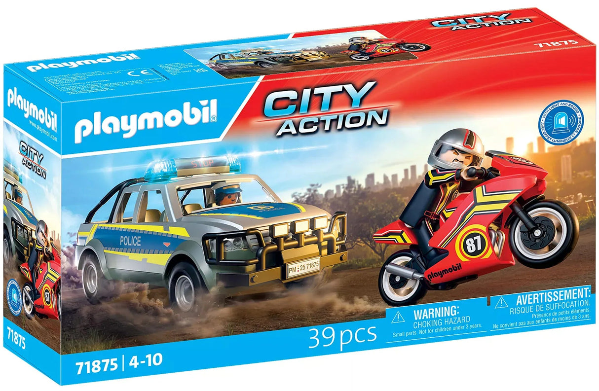 Playmobil: City Action - Police Chase with Pick-Up Truck