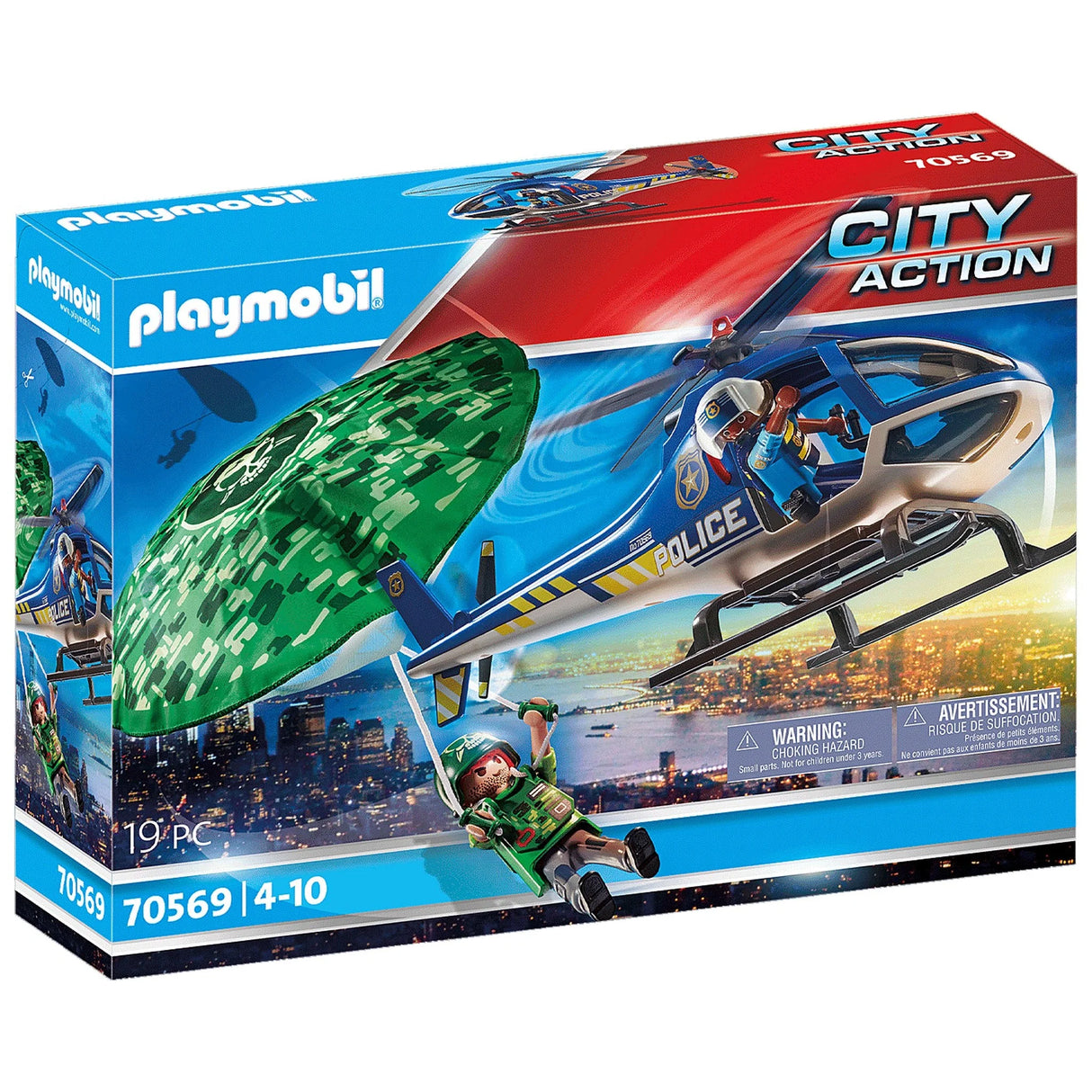 Playmobil: City Action - Police Parachute Search