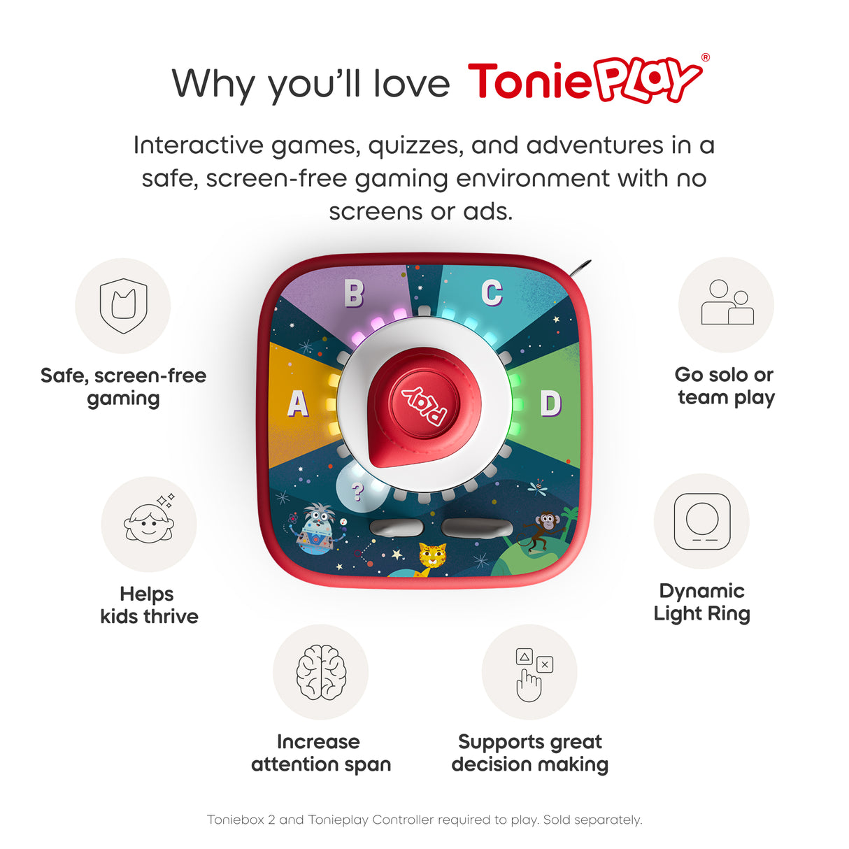 tonies: Tonieplay Quizzlys - All About Animals Game