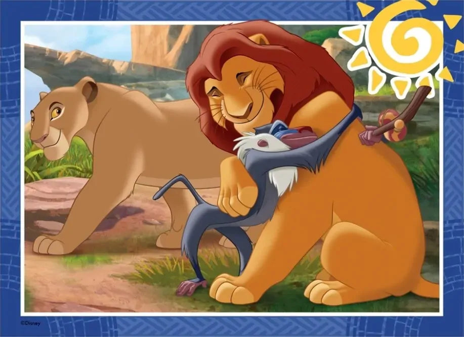 Ravensburger - Disney The Lion King Bumper Pack - 4 x 42 Piece