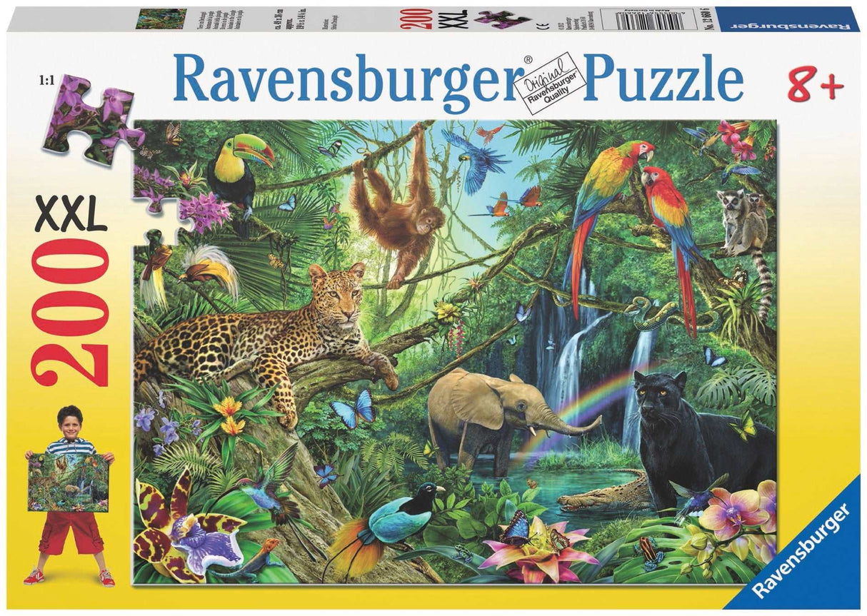 Ravensburger - Animals in the Jungle Puzzle - 200 Piece