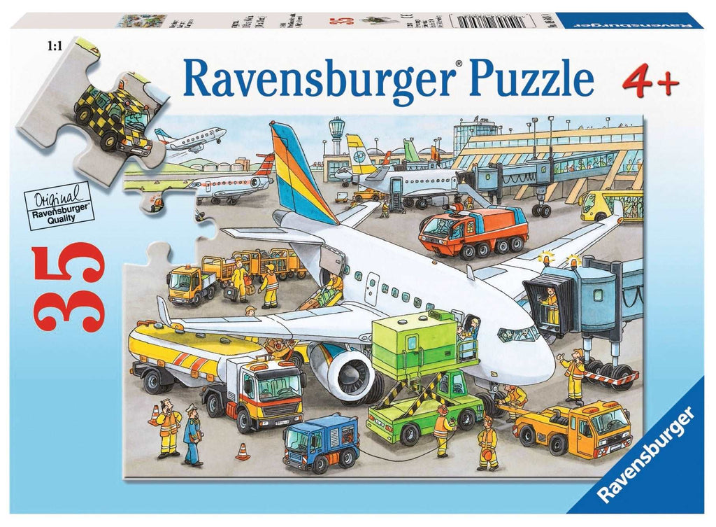 Ravensburger: Busy Airport Puzzle - 35 Pieces