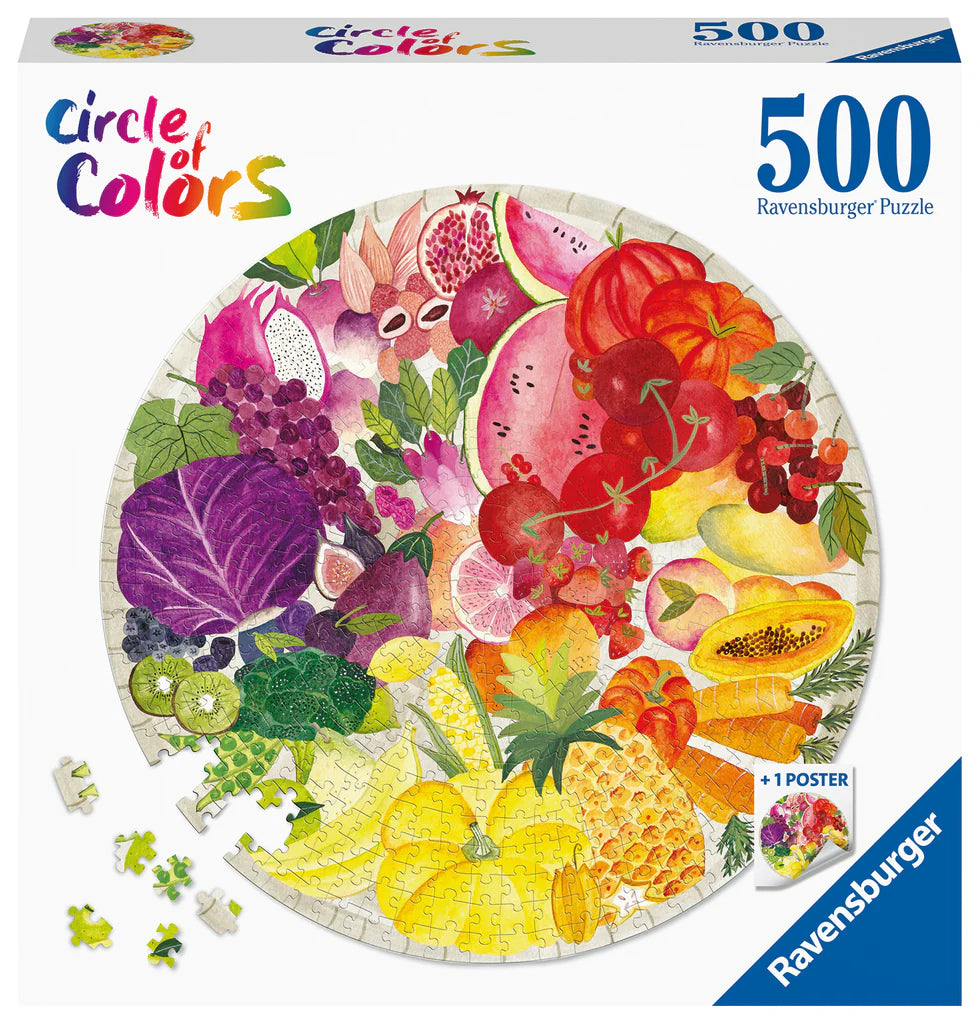 Ravensburger - Fruits & Vegetables - 500 Piece