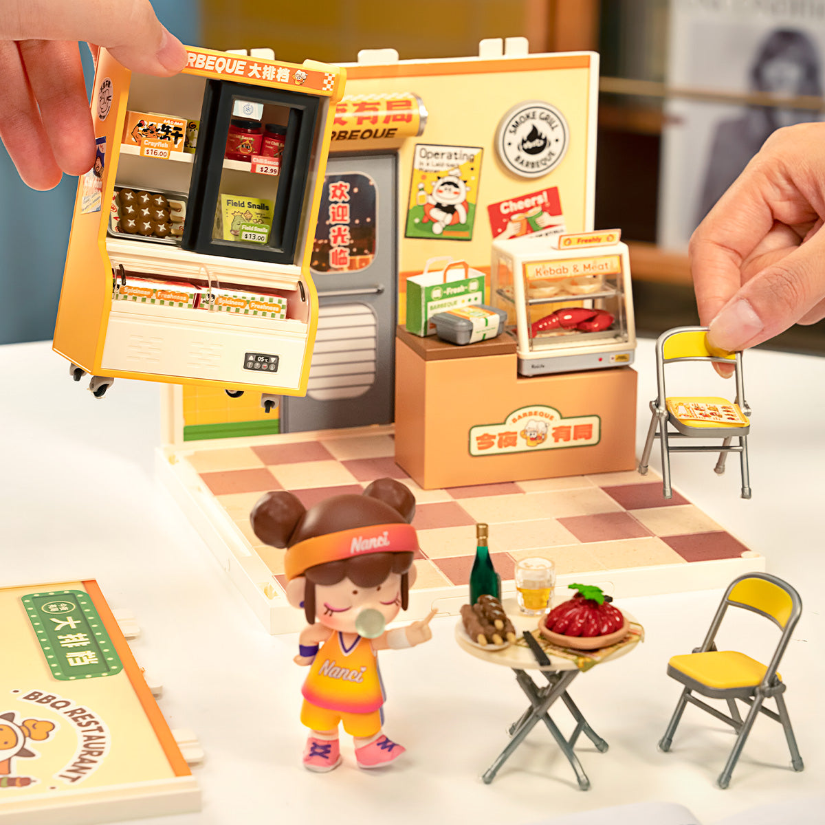 Rolife: Night Out Food Stall - Super Creator Plastic DIY Miniature Puzzle