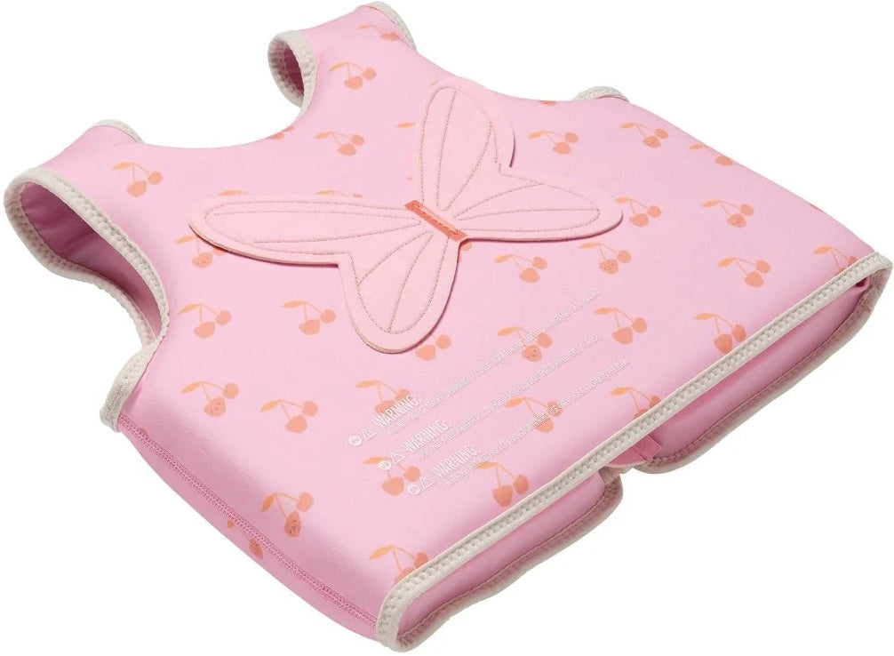 Sunnylife: Kids Swim Vest 3-6 Years - Cotton Candy Cherry