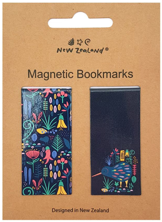 Magnetic Bookmark NZ Birds Pastel (2 Pack)