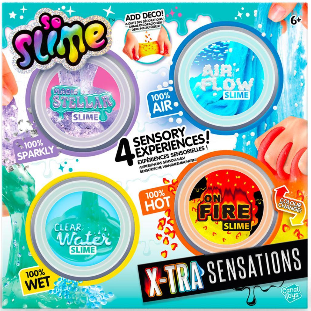 Slime DIY X-TRA Sensations (4 Pack)