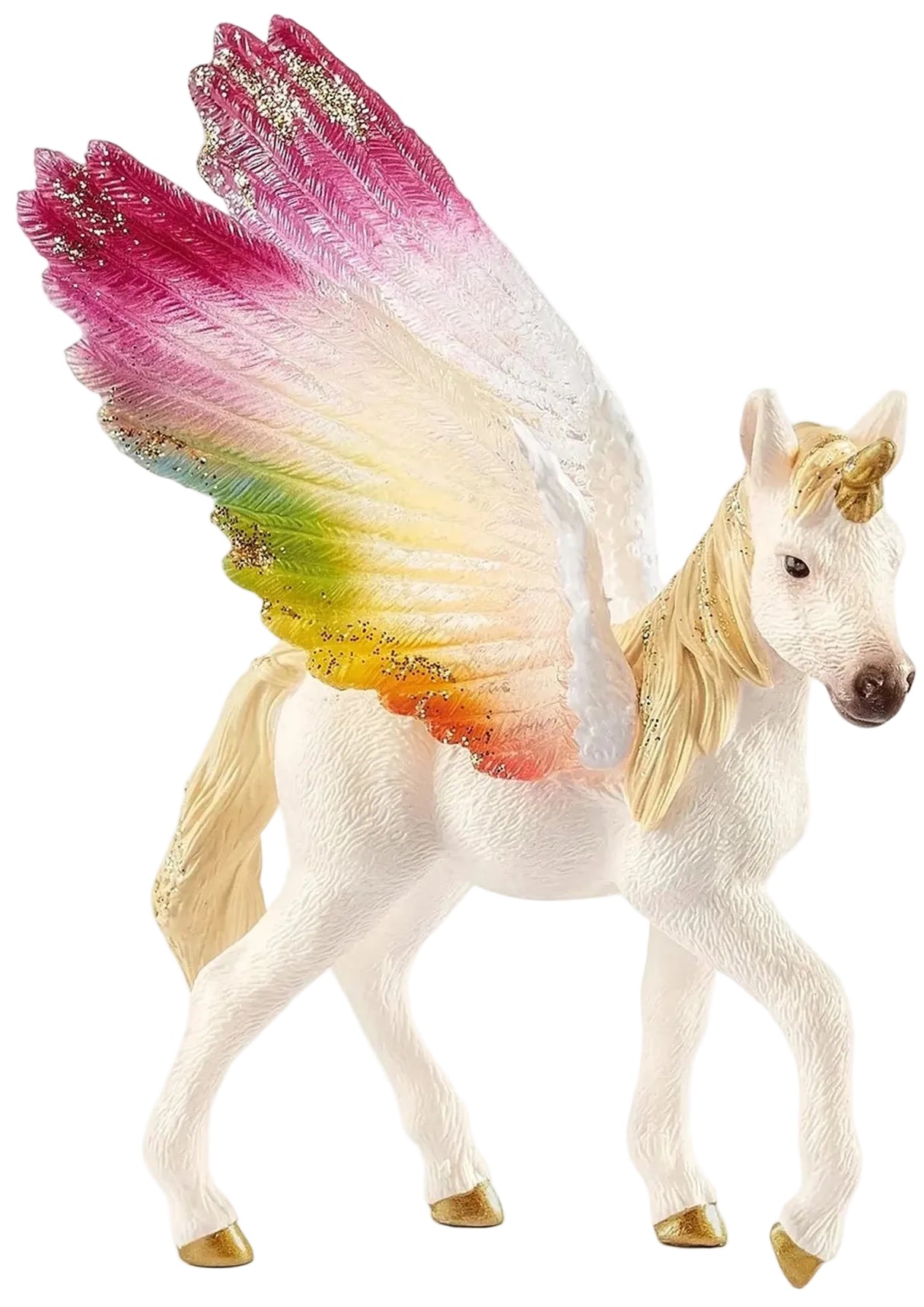 Schleich - Winged rainbow unicorn foal