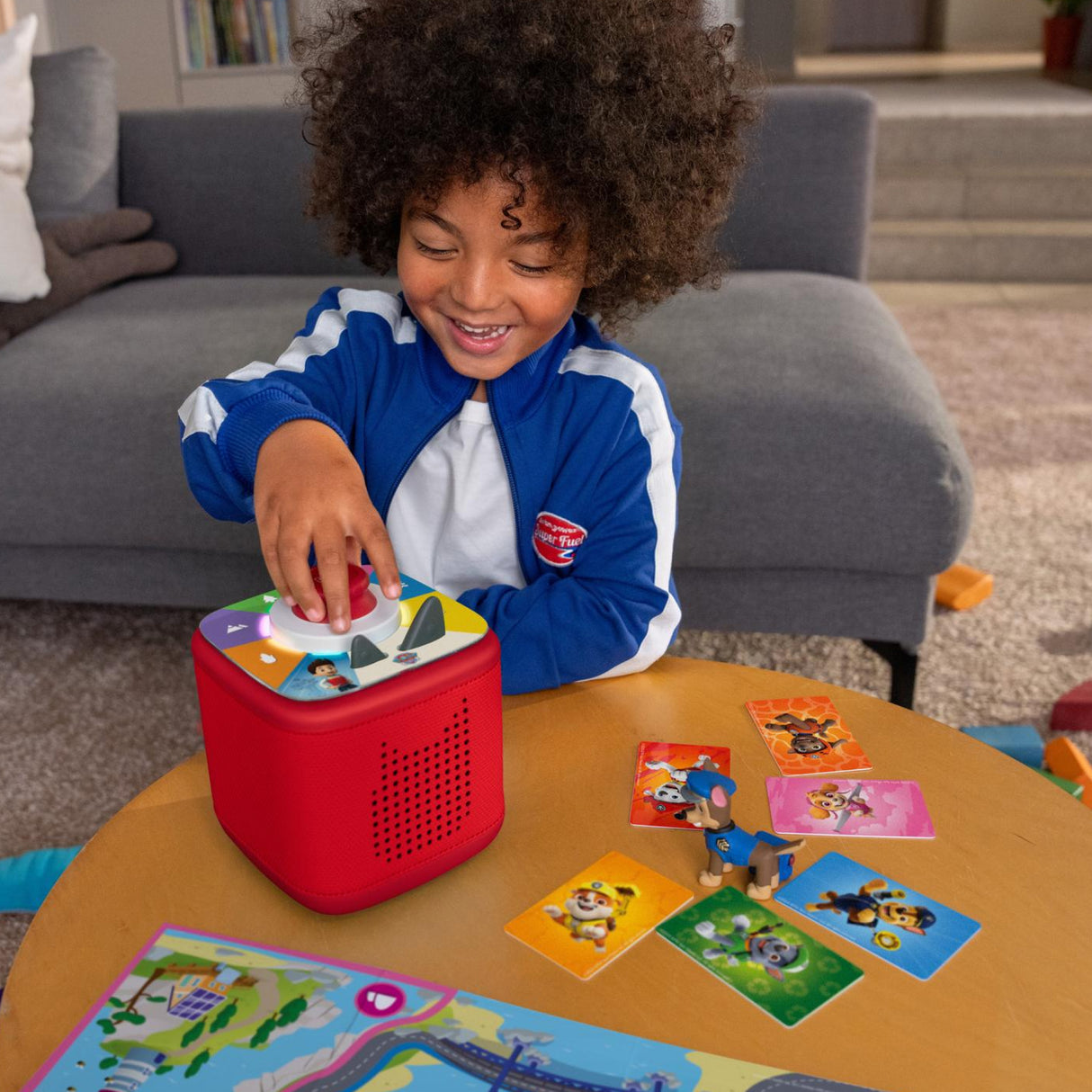 tonies: Toniebox 2 Sunset Red Play Set - Paw Patrol Chase