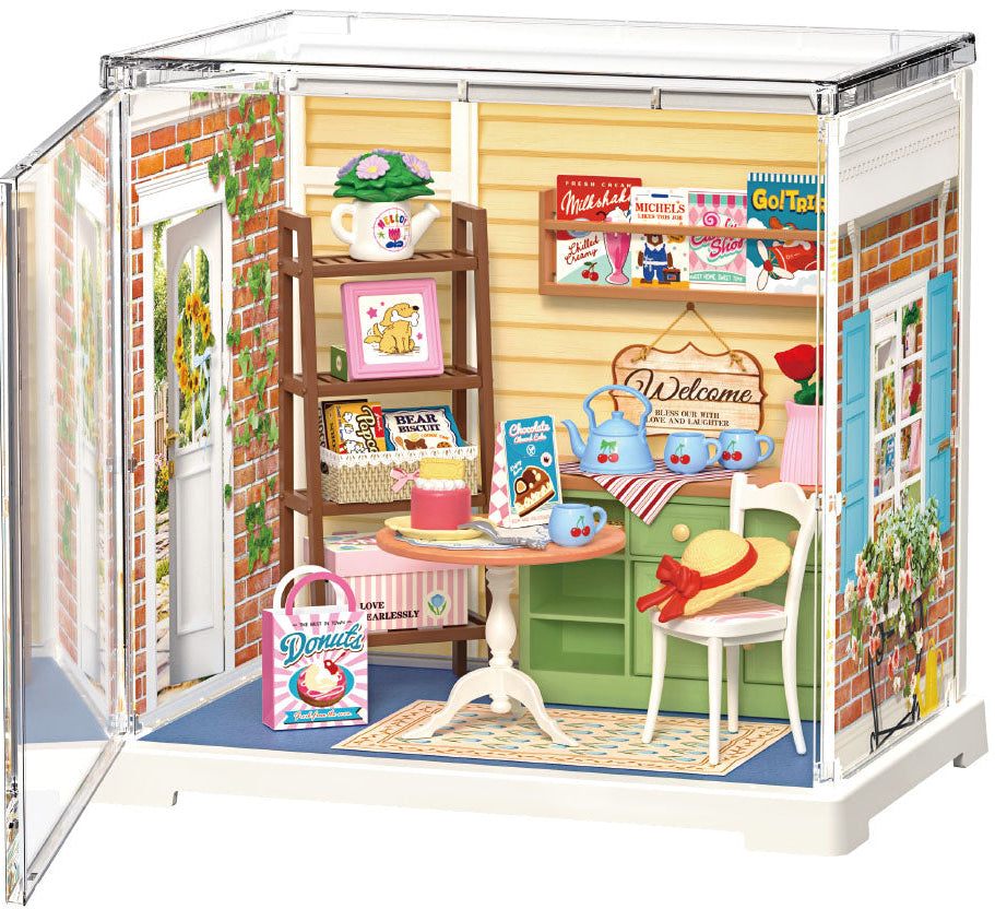 Rolife: Sweet Sips Tea - Super Creator Plastic DIY Miniature Puzzle