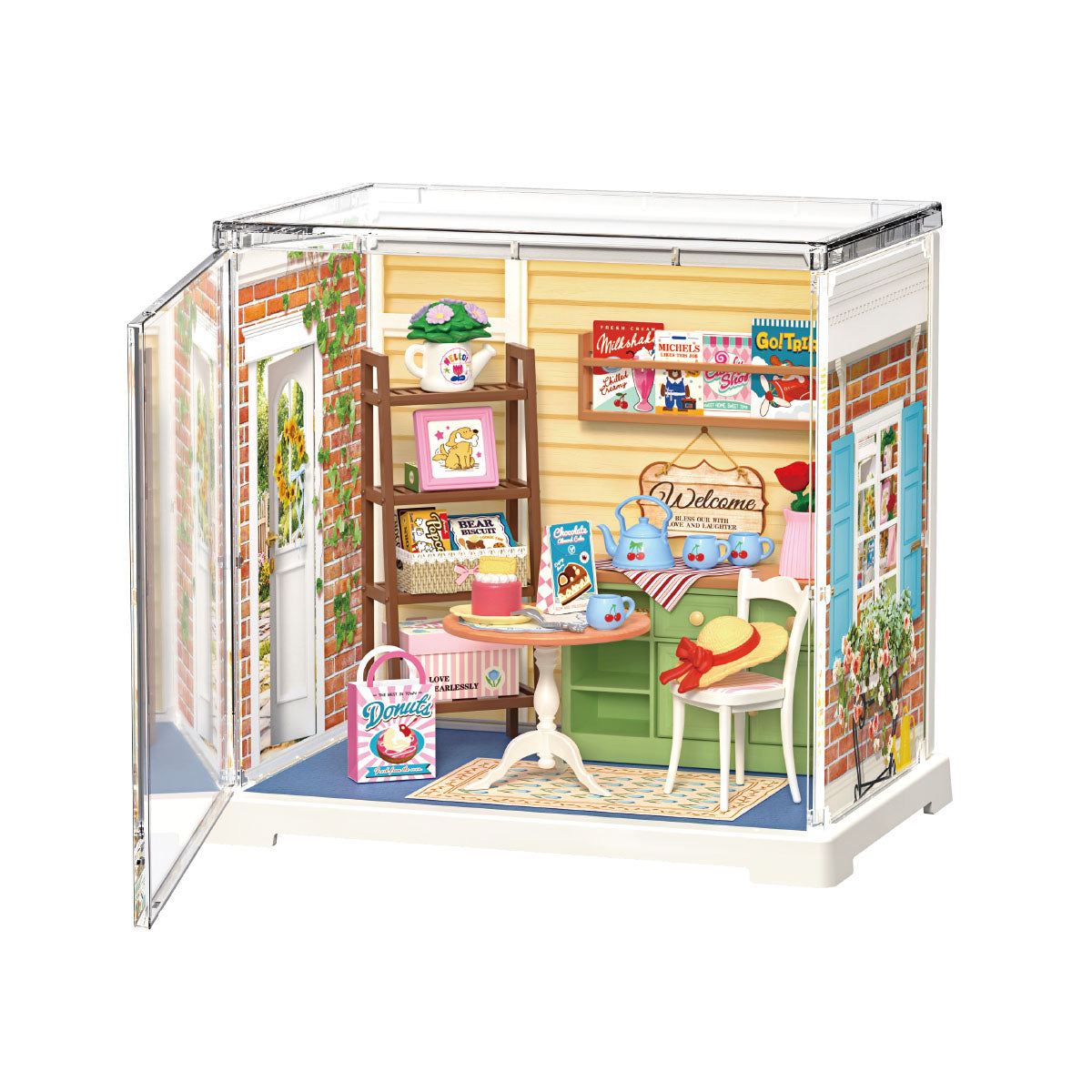 Rolife: Sunshine Sip Porch - Super Creator Plastic DIY Miniature Puzzle