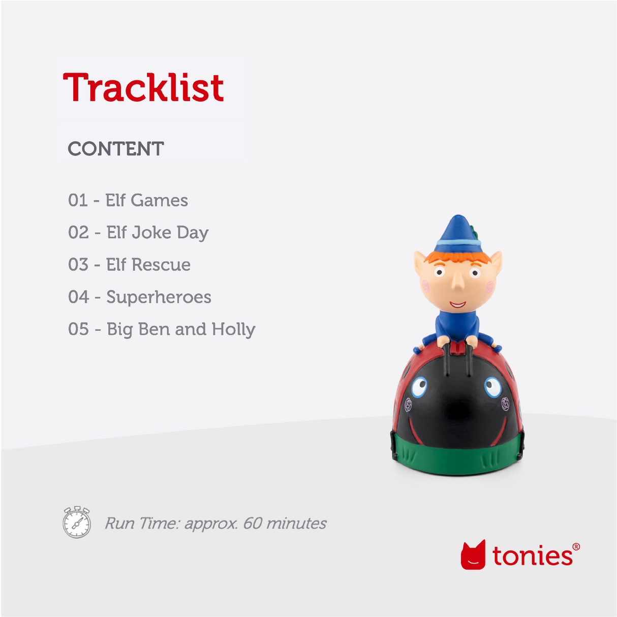 tonies: Ben & Holly's Little Kingdom - Ben
Tonie Audio Character