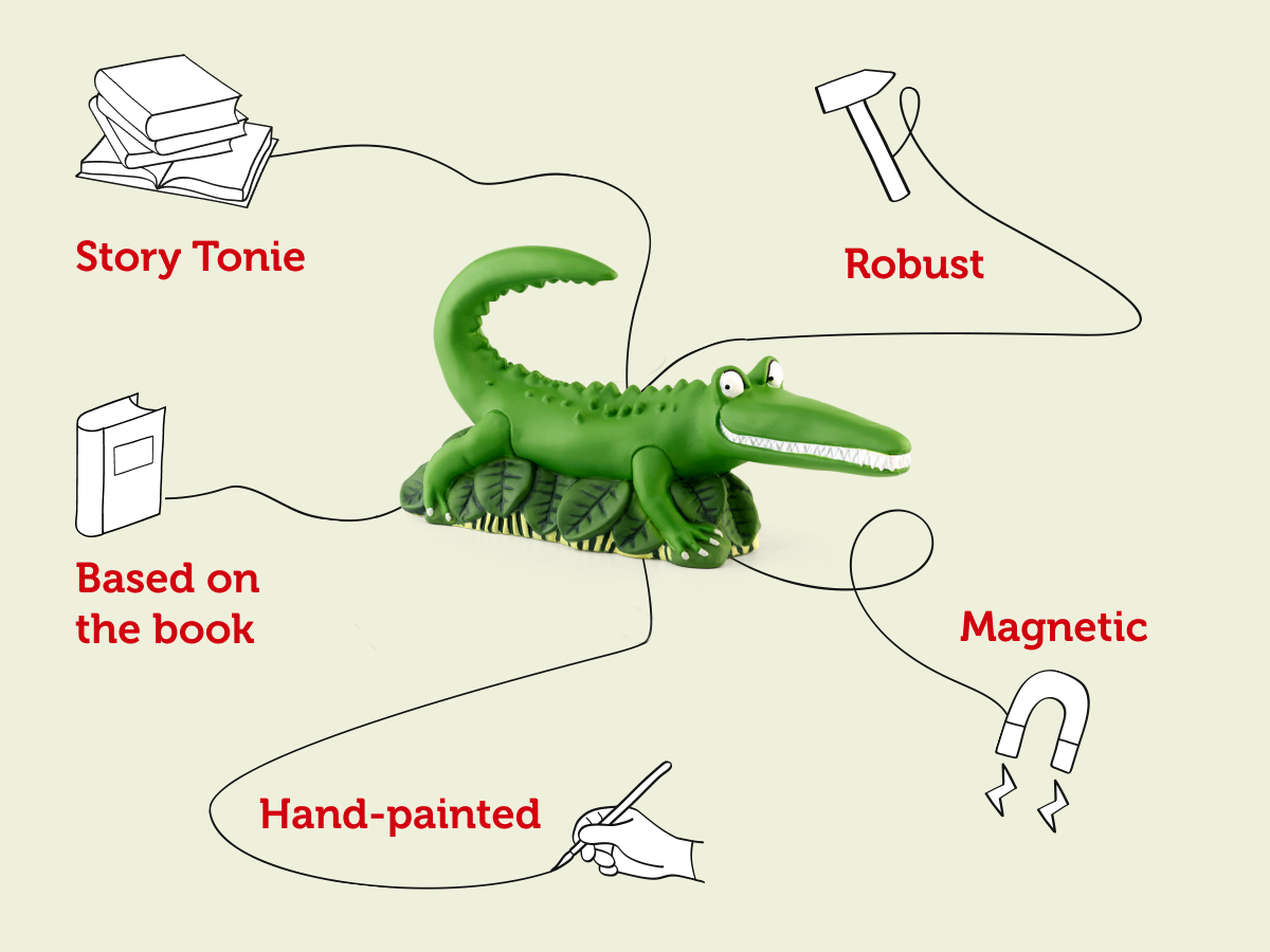 tonies: Roald Dahl - The Enormous Crocodile Tonie Audio Character