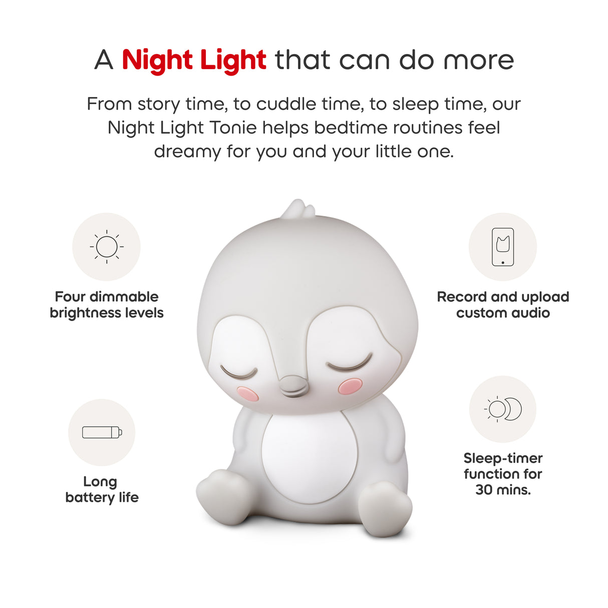 tonies: Sleepy Friends - Sleepy Penguin Night Light Tonie