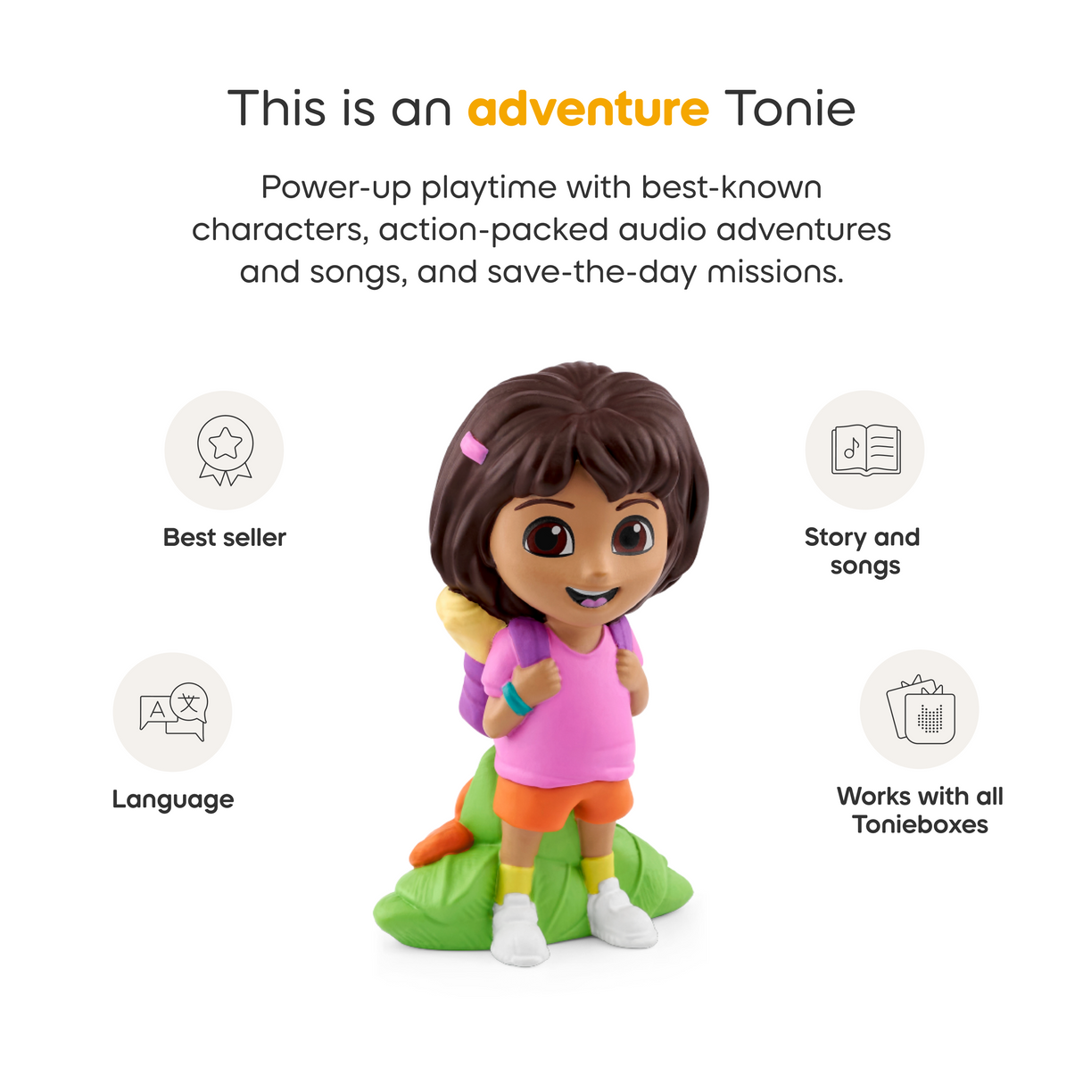 tonies: Dora the Explorer - Tonies Audio Character