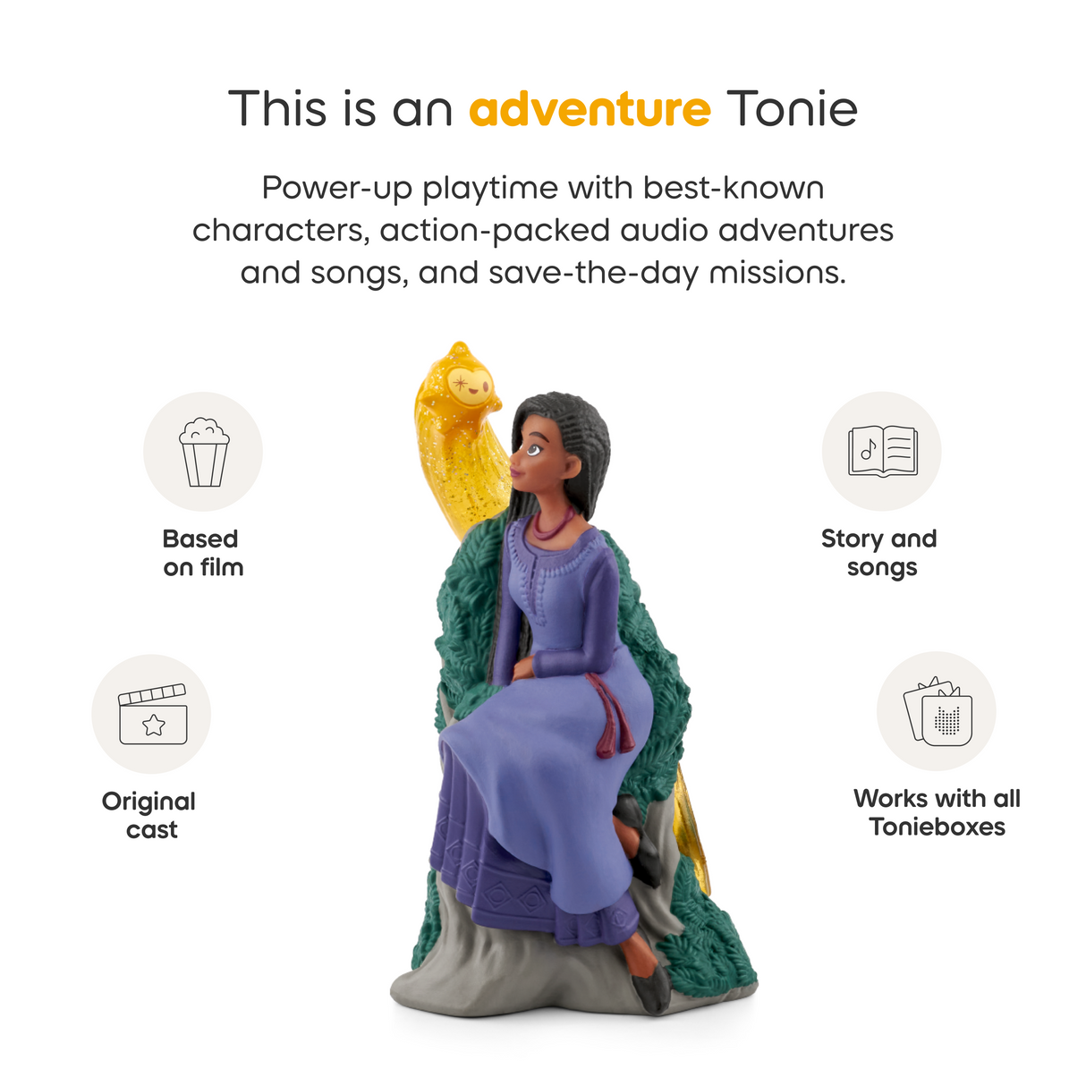tonies: Disney Wish - Asha Tonie Audio Character
