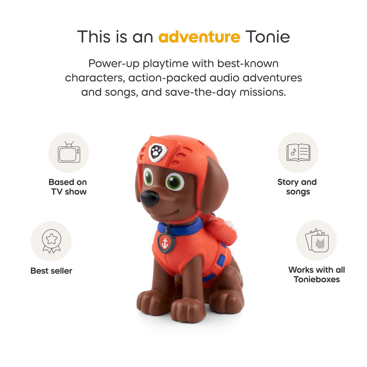 tonies: Paw Patrol - Zuma Tonie Audio Character