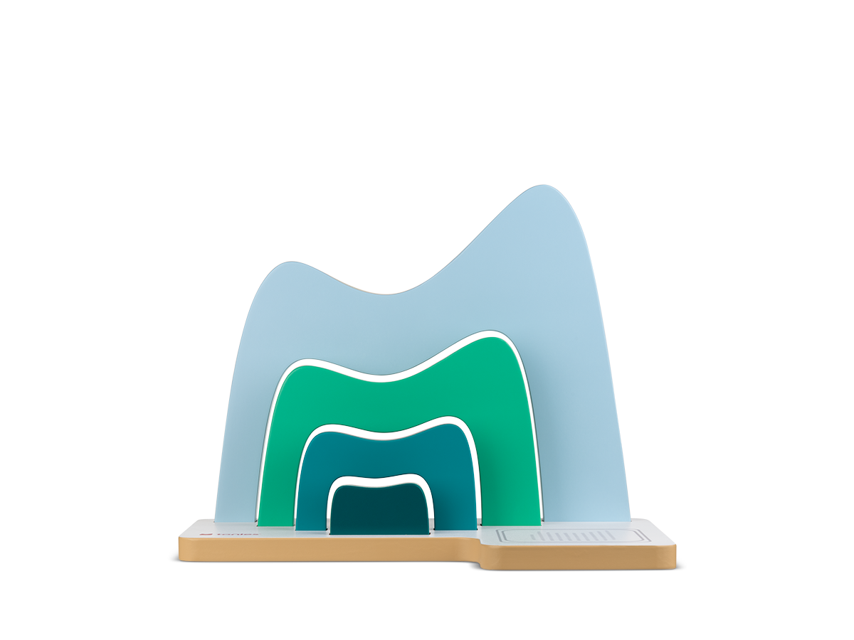 tonies: Tabletop Shelf - Mountain