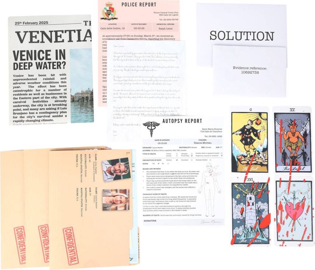 Host Your Own Murder Mystery Venice