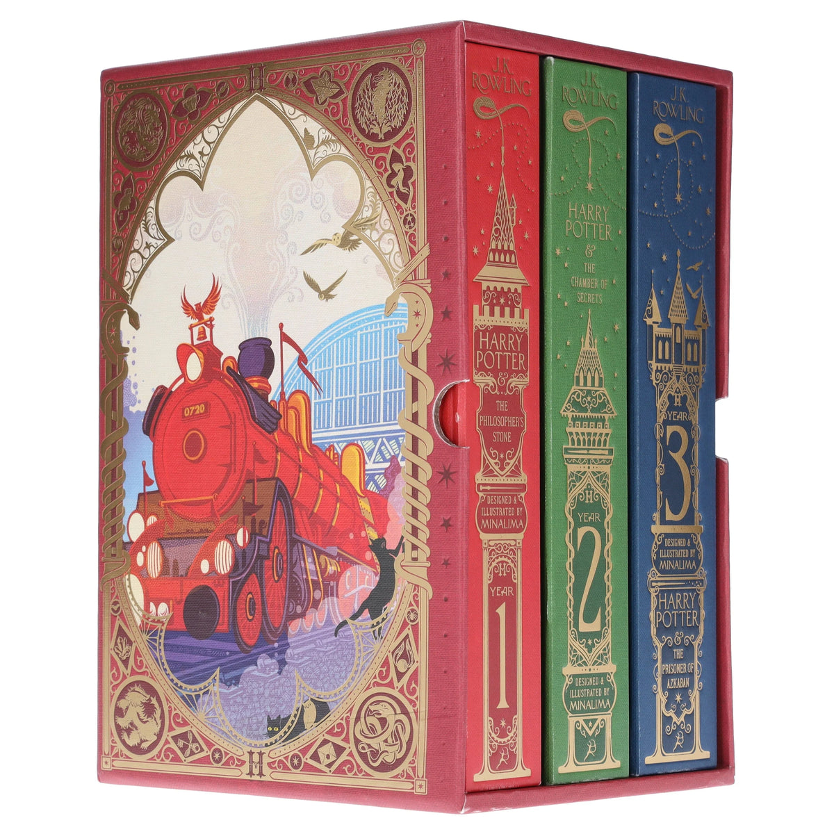 Harry Potter 1-3 Box Set: MinaLima Edition by Rowling – Book Hero
