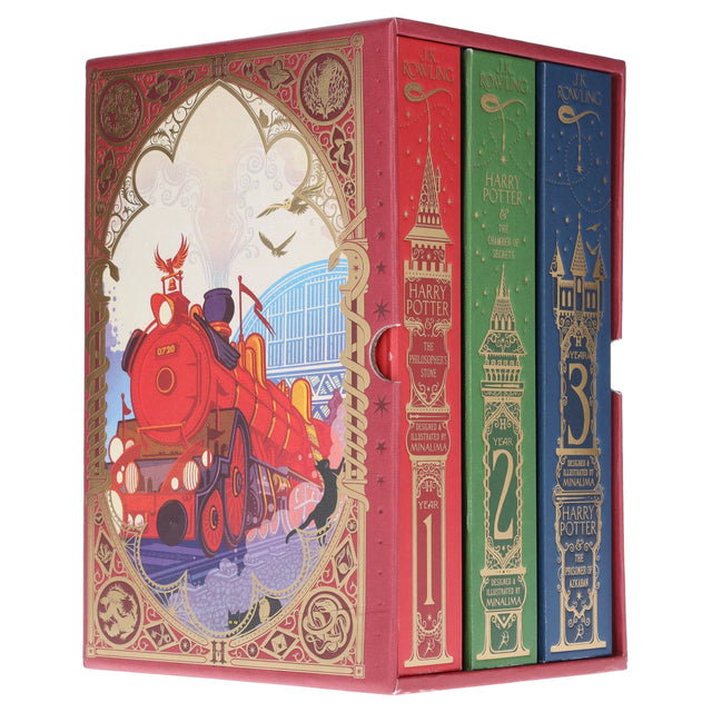 Harry Potter 1-3 Box Set: MinaLima Edition