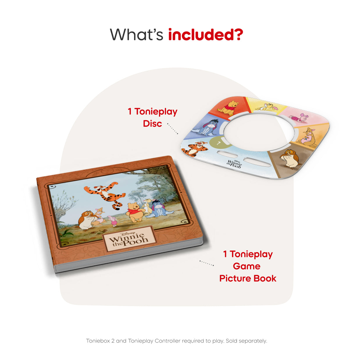 tonies: Tonieplay Disney: Winnie The Pooh Tigger's Mix-Up Fix-Up Game