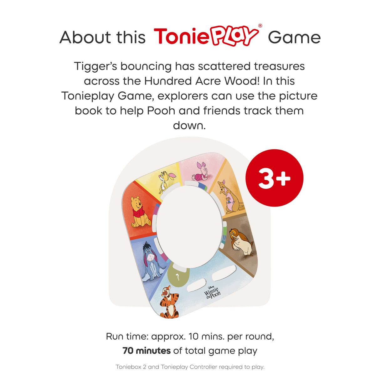 tonies: Tonieplay Disney: Winnie The Pooh Tigger's Mix-Up Fix-Up Game