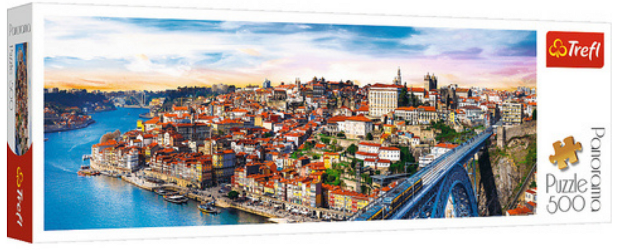 Trefl: Panorama Puzzle - Porto, Portugal 500pc Puzzle