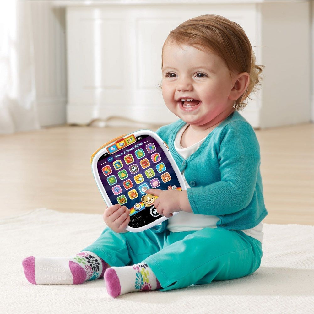 VTech Touch & Teach Tablet - Blue