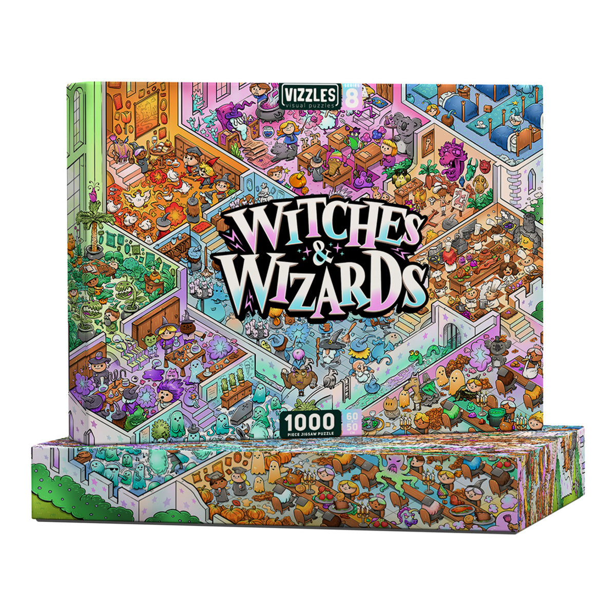 Vizzles Witches and Wizards 1000pc Jigsaw Puzzle