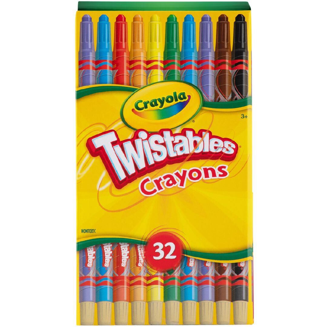 Crayola Twistables Crayons Desk Pack Set 32 Pieces