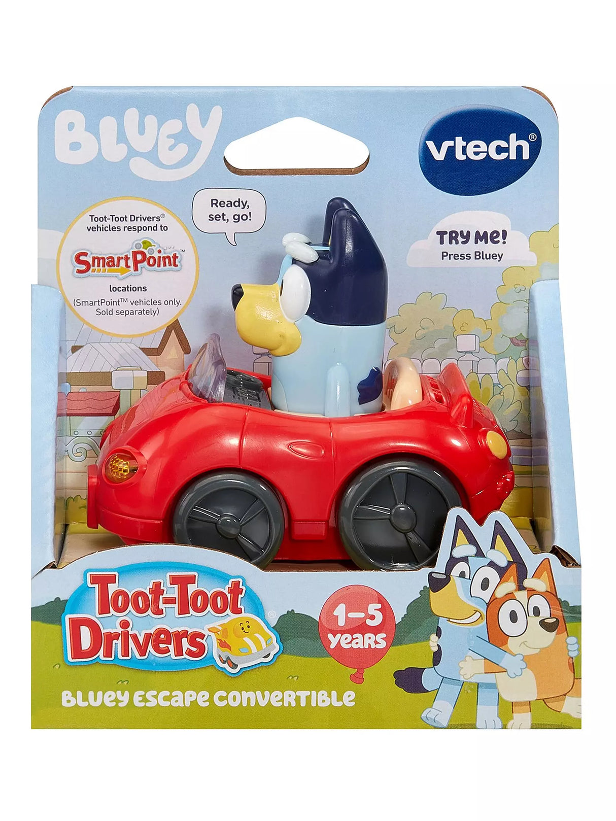 VTech Toot-Toot Drivers - Bluey