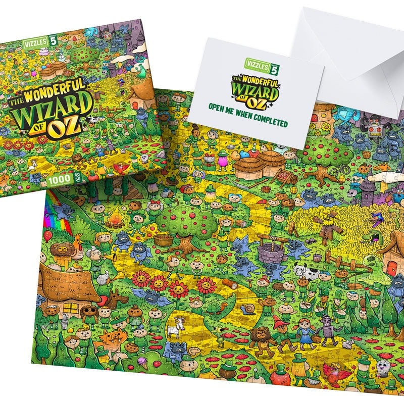 Vizzles: The Wonderful Wizard Of Oz 1000pc Jigsaw Puzzle