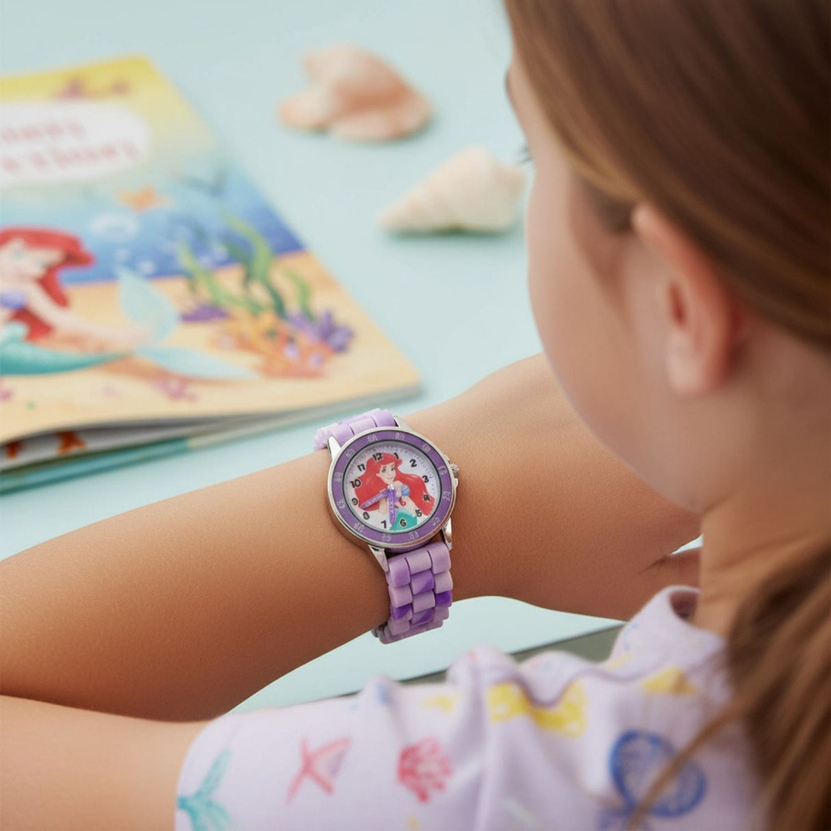 Time Teacher Watch - Ariel Purple