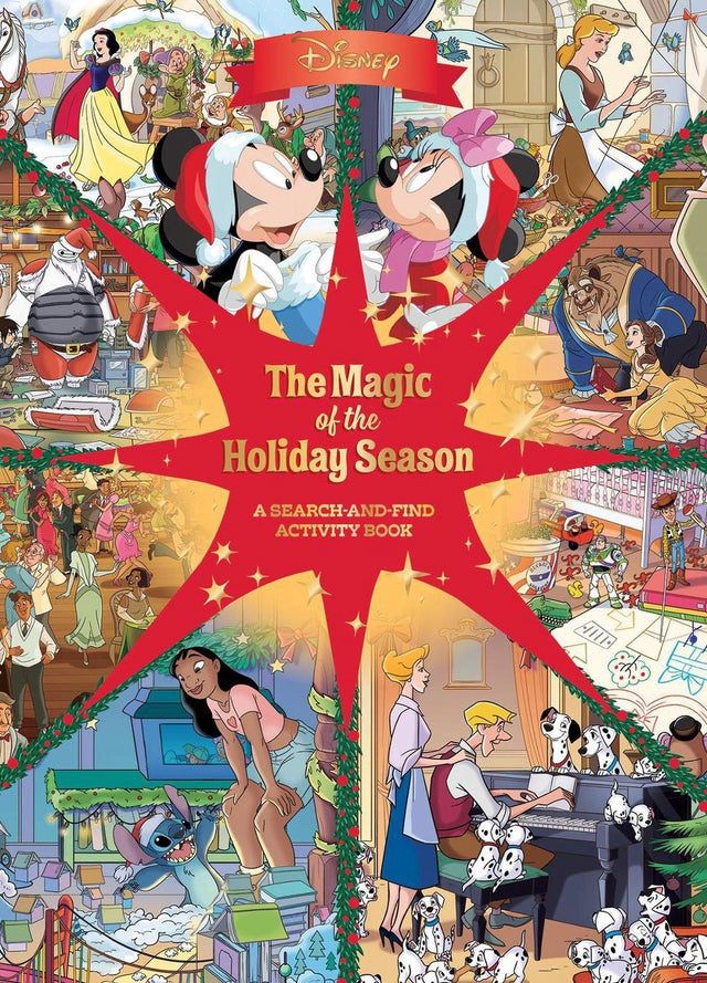 The Magic of the Holiday Season: A Search-and-Find Activity Book (Disney)