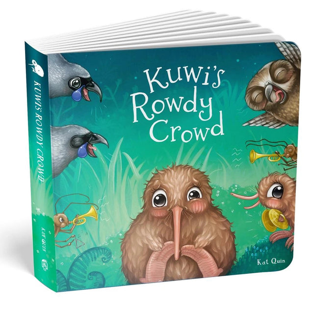 Kuwi's Rowdy Crowd (Board Book)