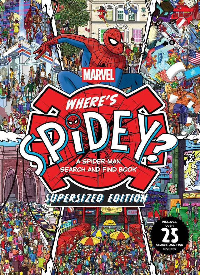Where's Spidey? A Spider-Man Search and Find Book: Supersized Edition (Marvel)