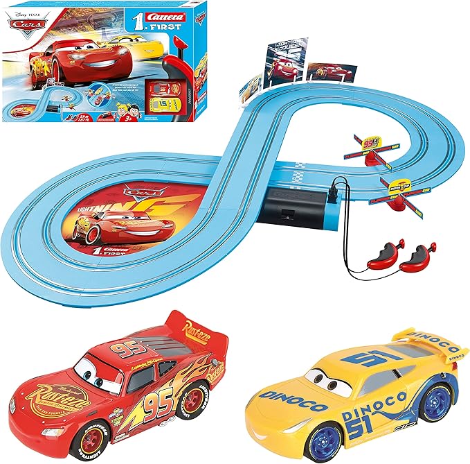 Carrera First: Disney Pixar Cars - Race of Friends Slot Car Set